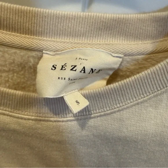 Sezane La Chamade Heart Sweatshirt - Picture 4 of 6